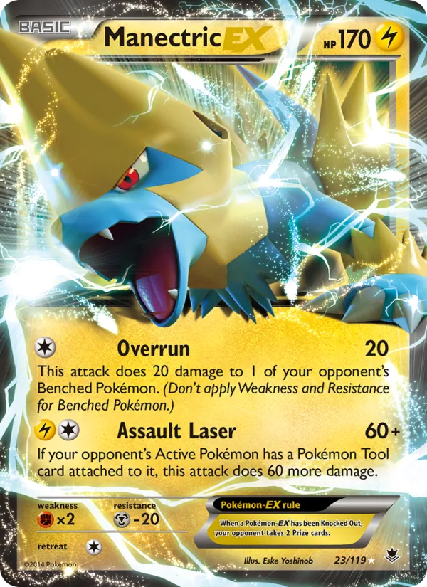 23 Manectric EX – Phantom Forces