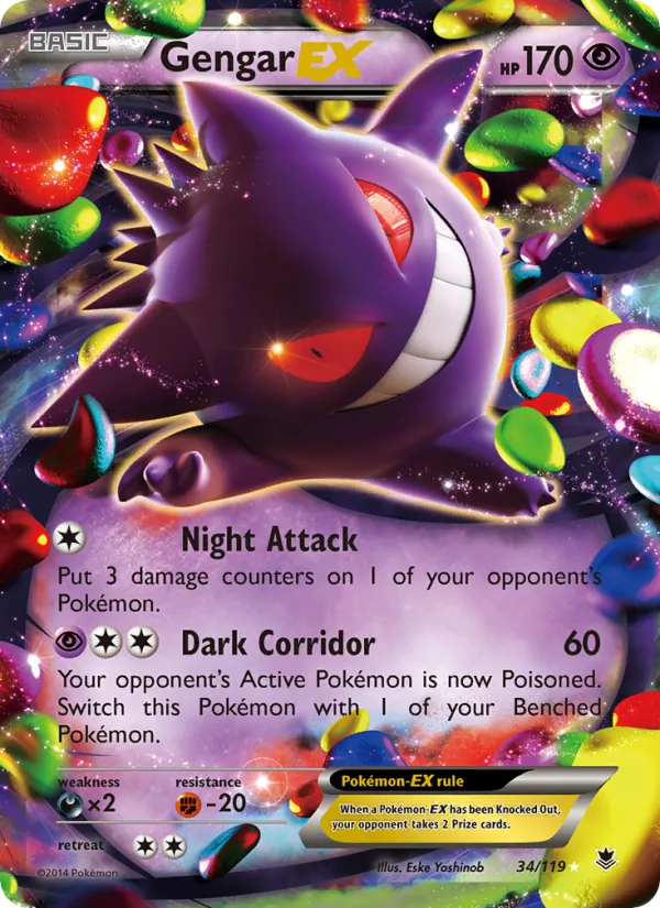 34 Gengar EX – Phantom Forces