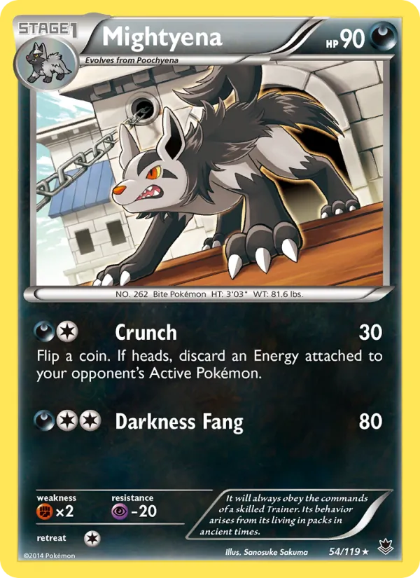 54 Mightyena – Phantom Forces