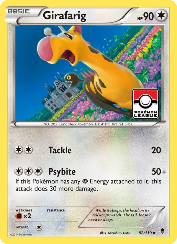 82 Girafarig – Phantom Forces