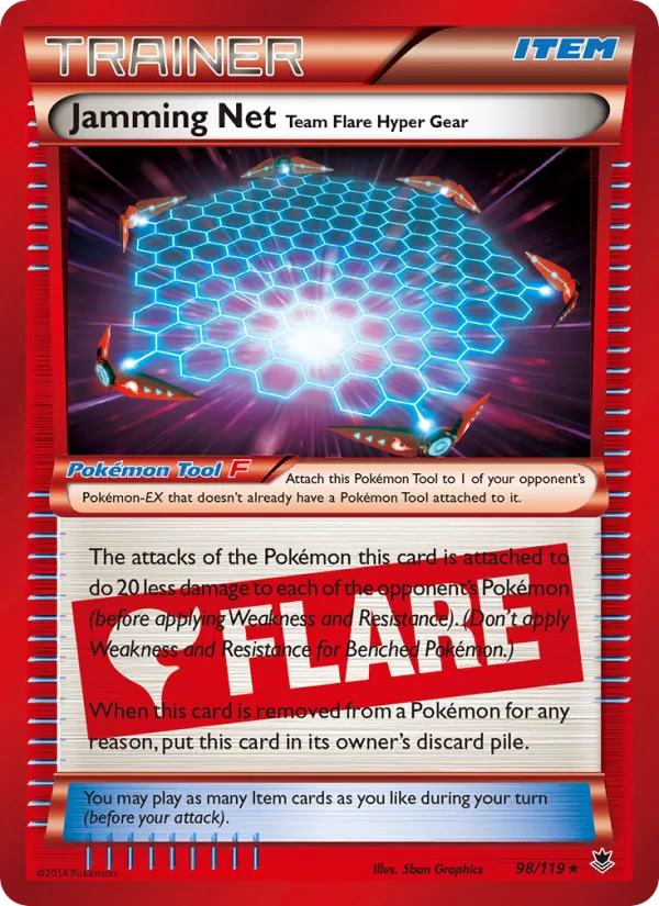 98 Jamming Net Team Flare Hyper Gear – Phantom Forces
