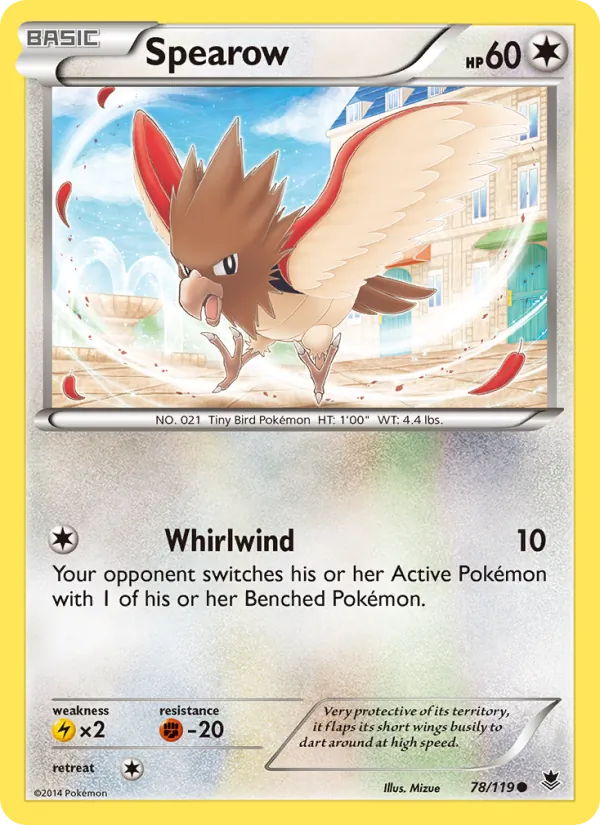 78-RH Spearow – Phantom Forces