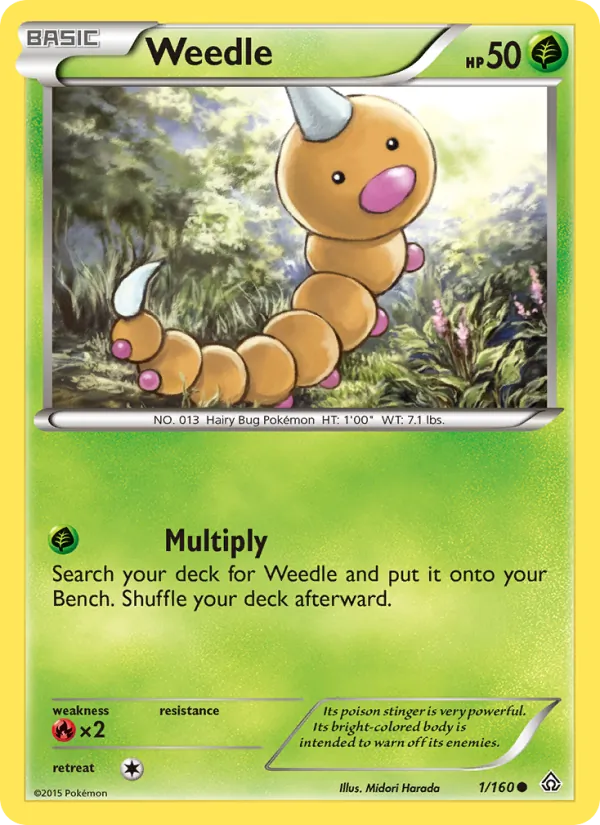 1 Weedle – Primal Clash