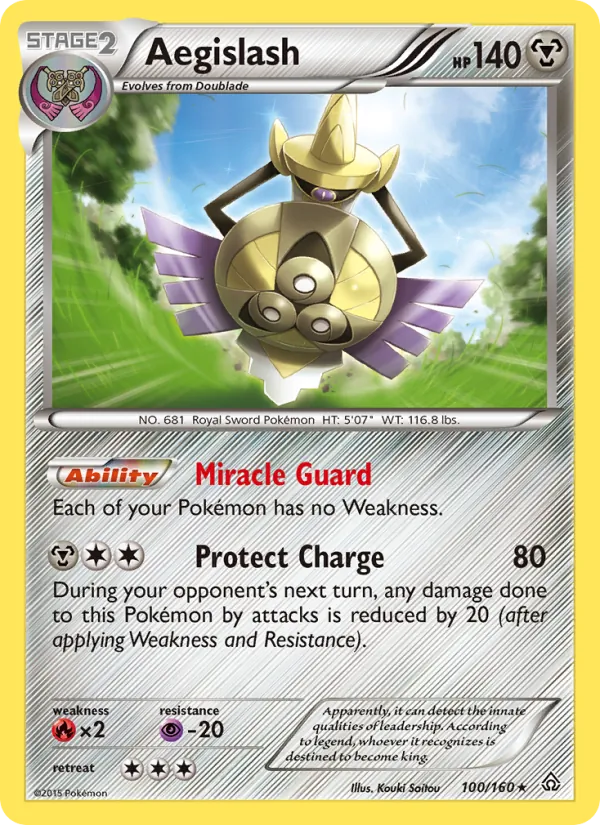 100 Aegislash – Primal Clash