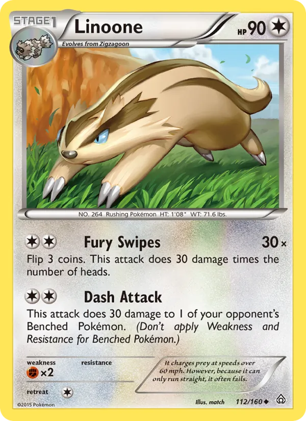 112 Linoone – Primal Clash