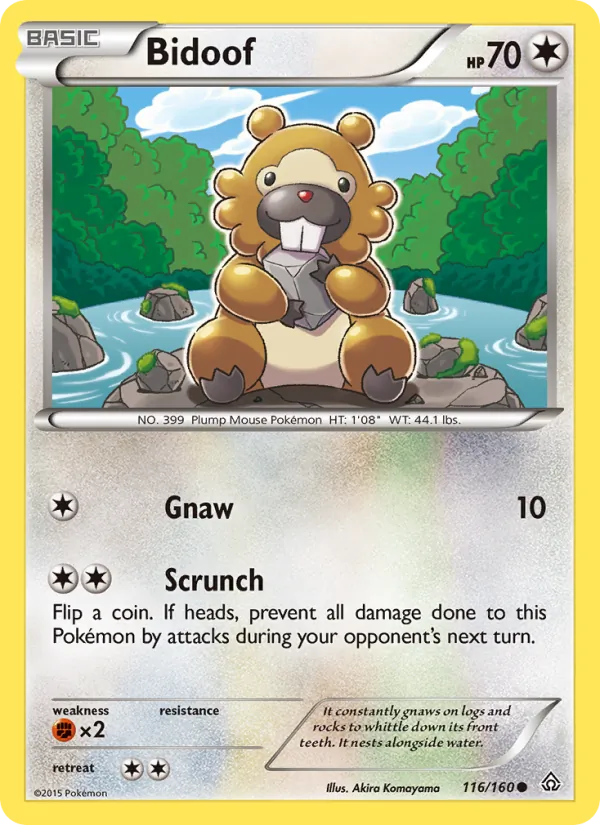 116 Bidoof – Primal Clash