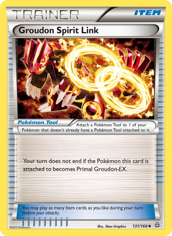 131 Groudon Spirit Link – Primal Clash