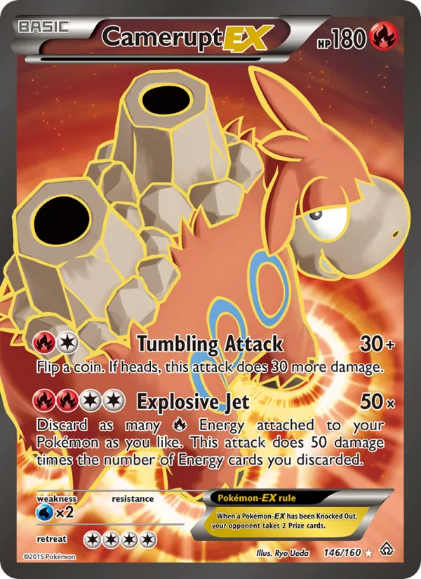 146 Camerupt EX – Primal Clash