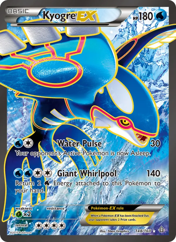 148 Kyogre EX – Primal Clash