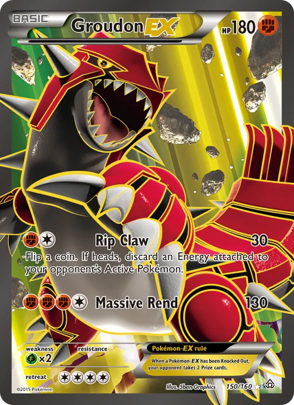 150 Groudon EX – Primal Clash