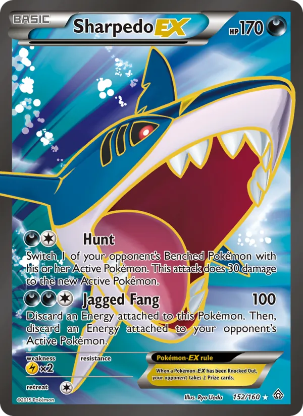 152 Sharpedo EX – Primal Clash