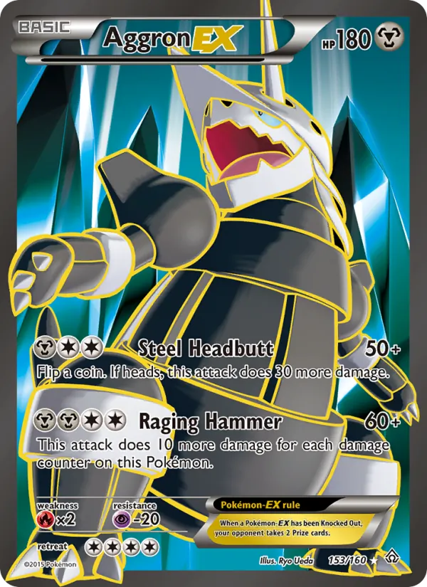 153 Aggron EX – Primal Clash