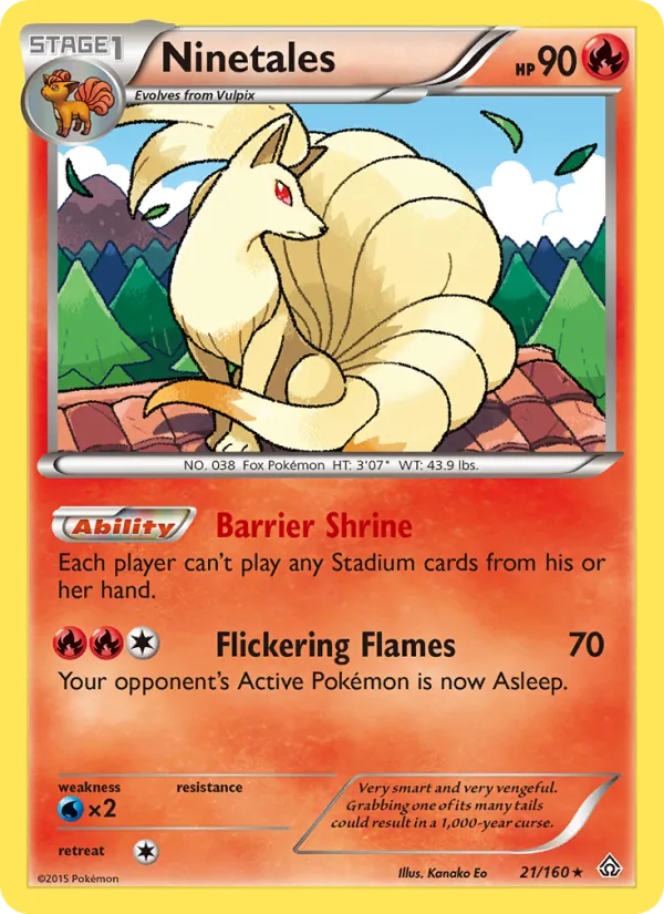 21 Ninetales – Primal Clash