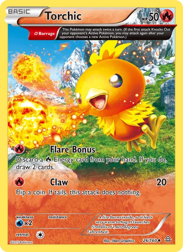 26 Torchic – Primal Clash