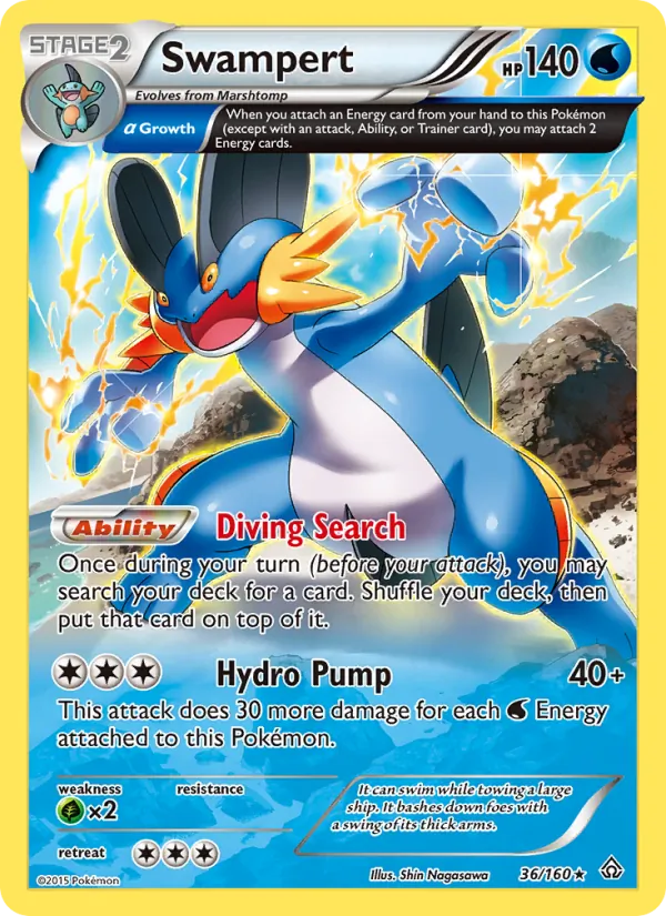36 Swampert – Primal Clash