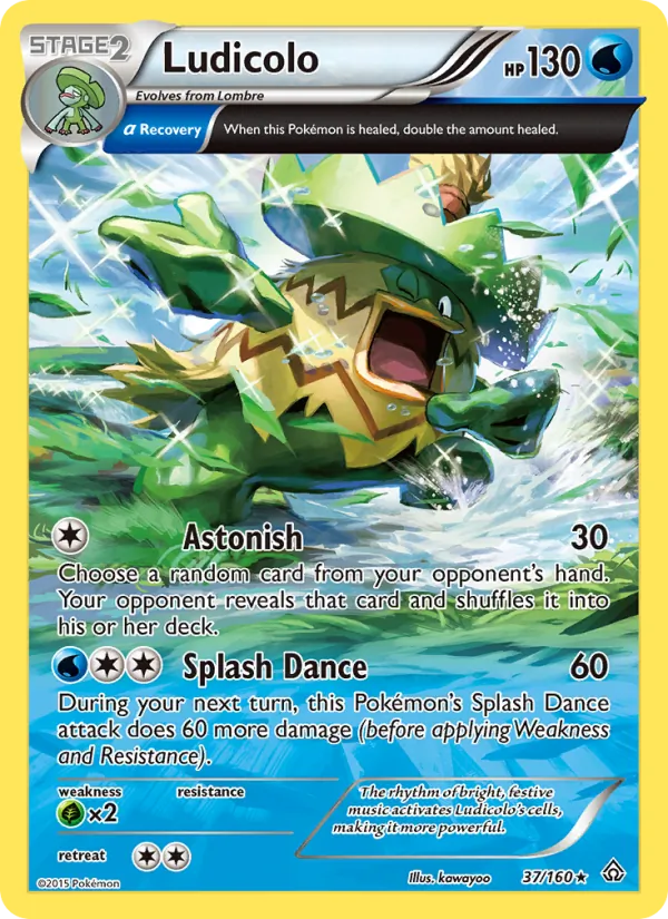 37 Ludicolo – Primal Clash