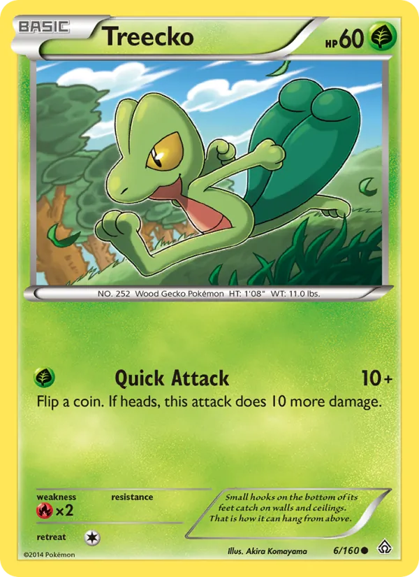6 Treecko – Primal Clash