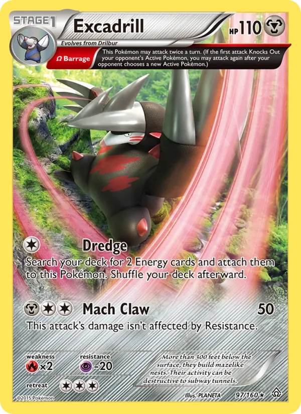 97 Excadrill – Primal Clash