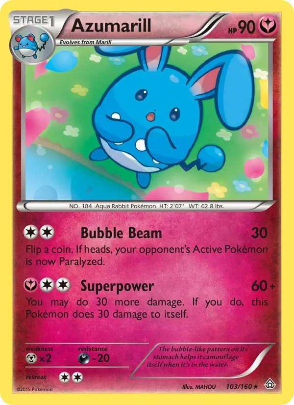 103-RH Azumarill – Primal Clash