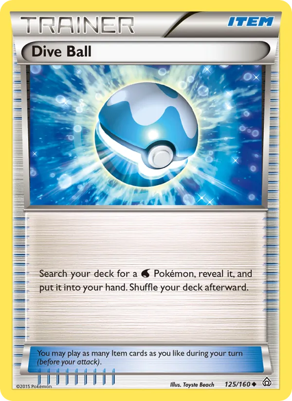 125-RH Dive Ball – Primal Clash