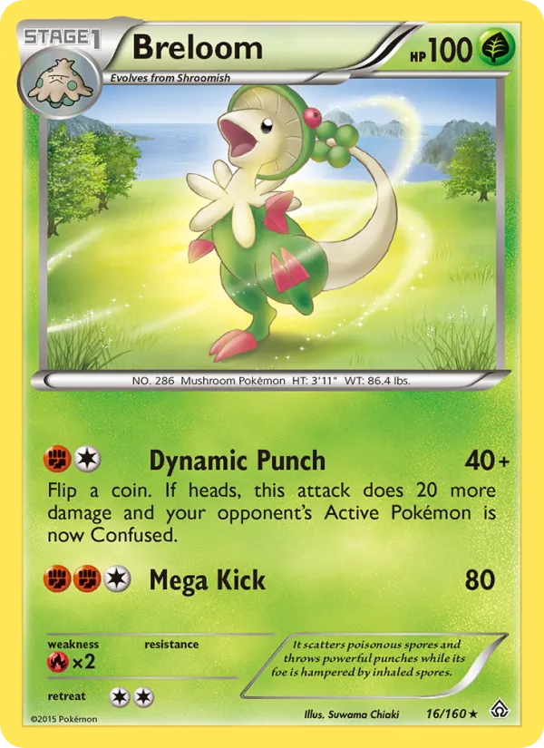 16-RH Breloom – Primal Clash