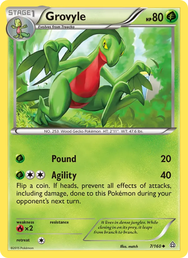 7-RH Grovyle – Primal Clash