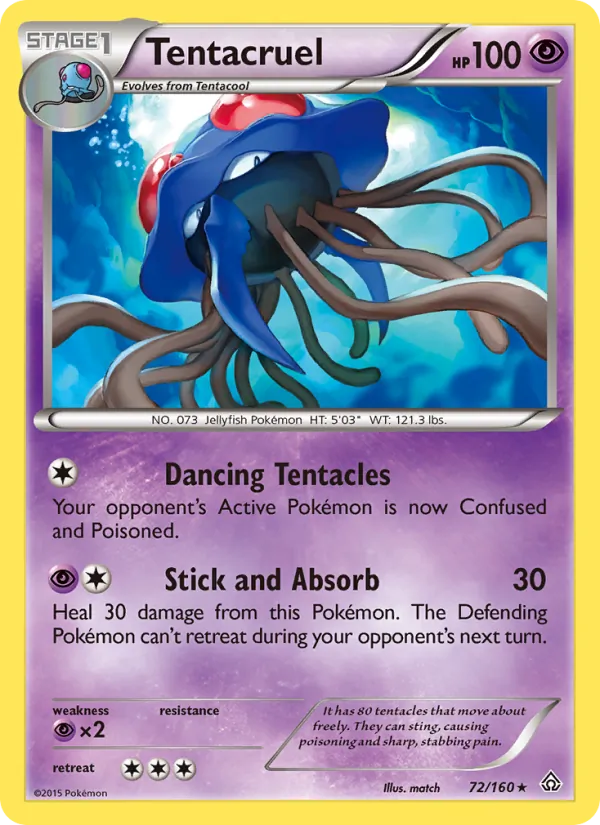 72-RH Tentacruel – Primal Clash