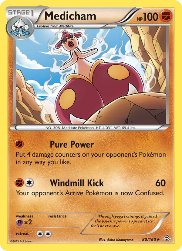 80-RH Medicham – Primal Clash