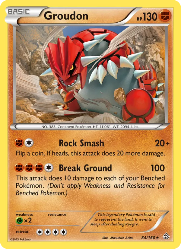 84-RH Groudon – Primal Clash