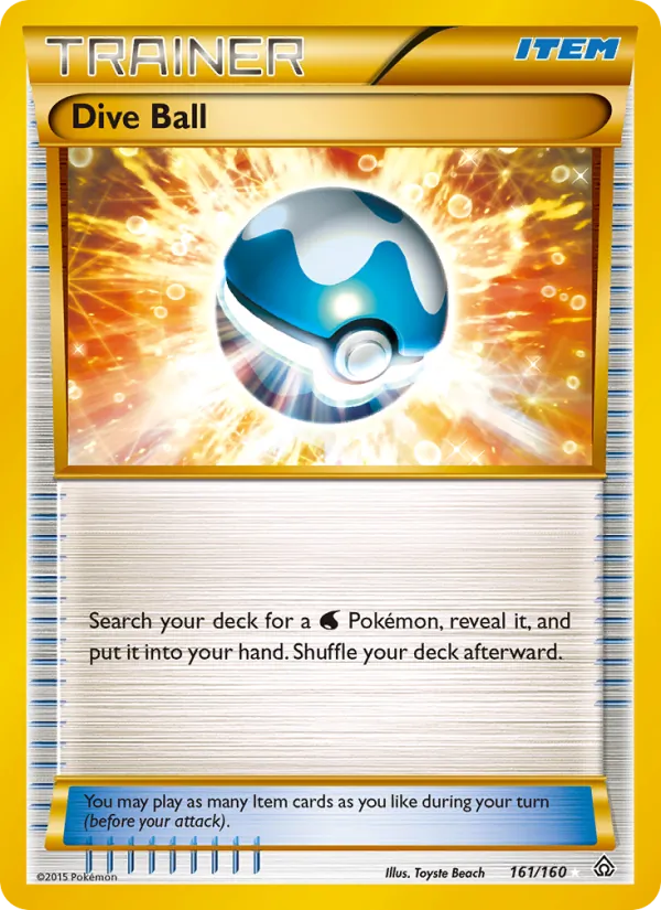 161 Dive Ball – Primal Clash