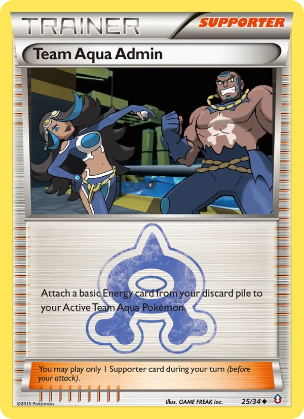 25 Team Aqua Admin – Double Crisis