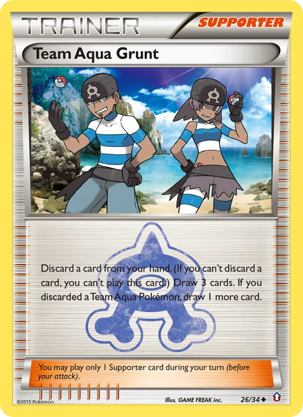 26 Team Aqua Grunt – Double Crisis