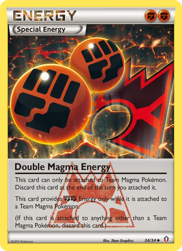 34-RH Double Magma Energy – Double Crisis