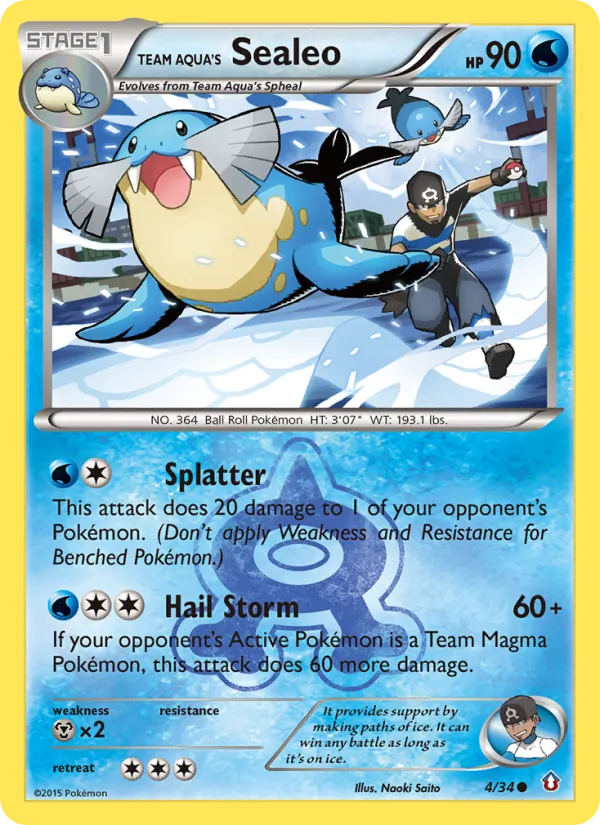 4-RH Team Aqua's Sealeo – Double Crisis