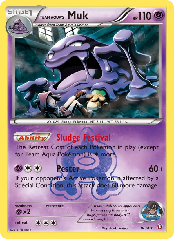 8-RH Team Aqua's Muk – Double Crisis