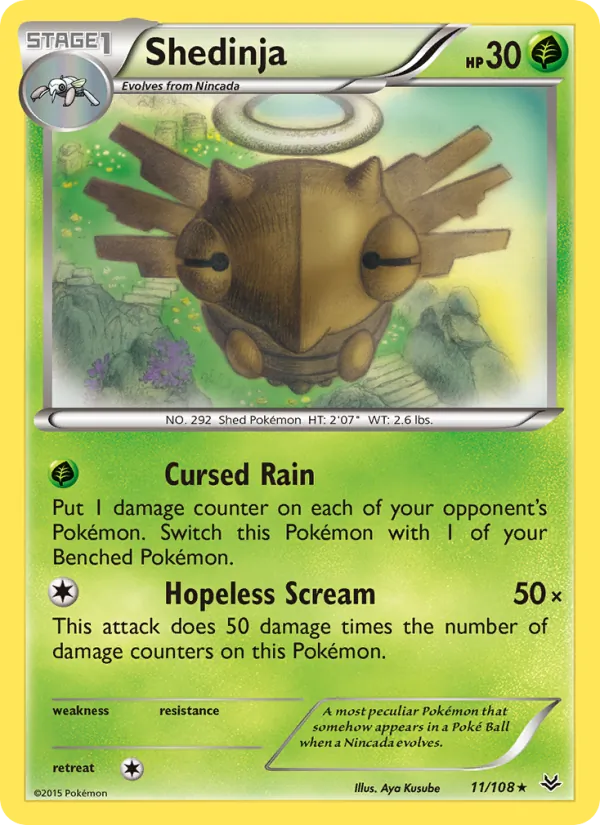 11 Shedinja – Roaring Skies