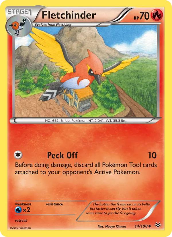 14 Fletchinder – Roaring Skies