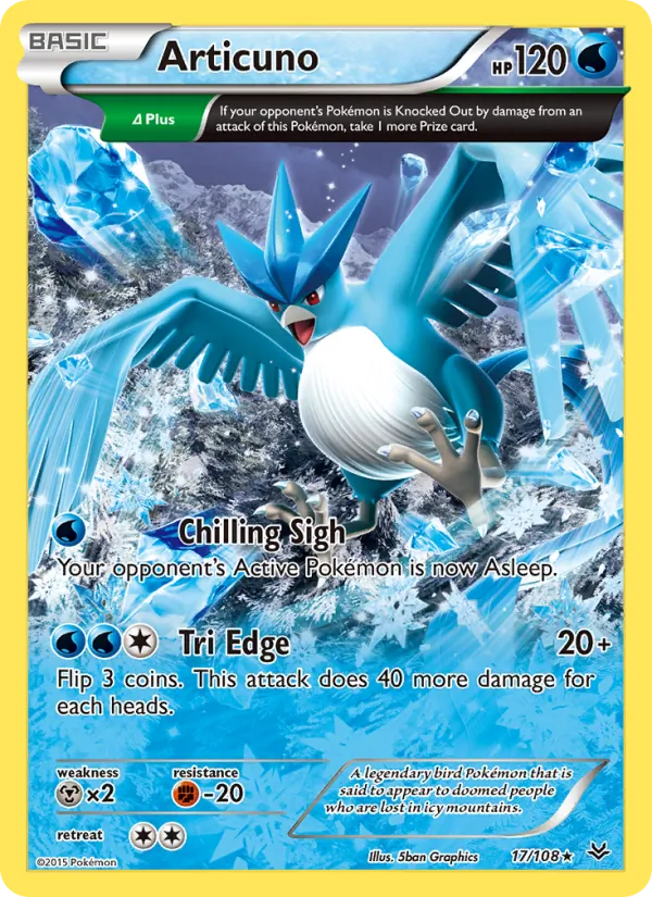 17 Articuno – Roaring Skies