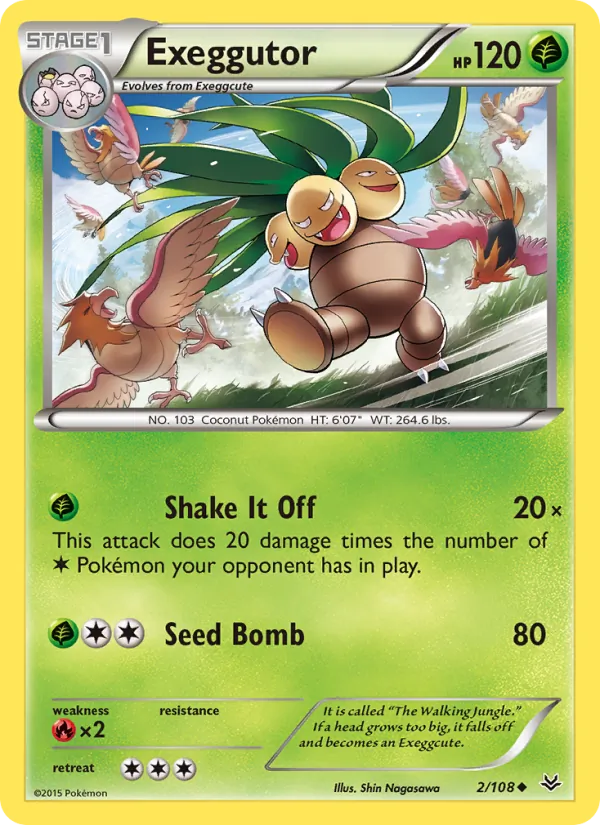2 Exeggutor – Roaring Skies