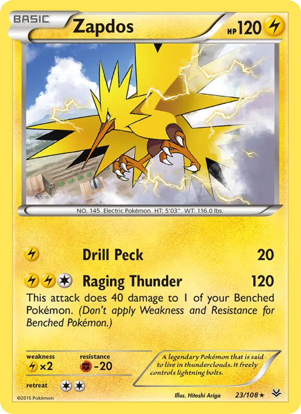 23 Zapdos – Roaring Skies