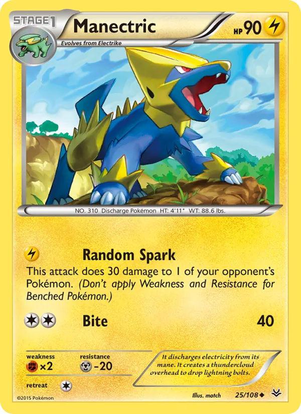 25 Manectric – Roaring Skies