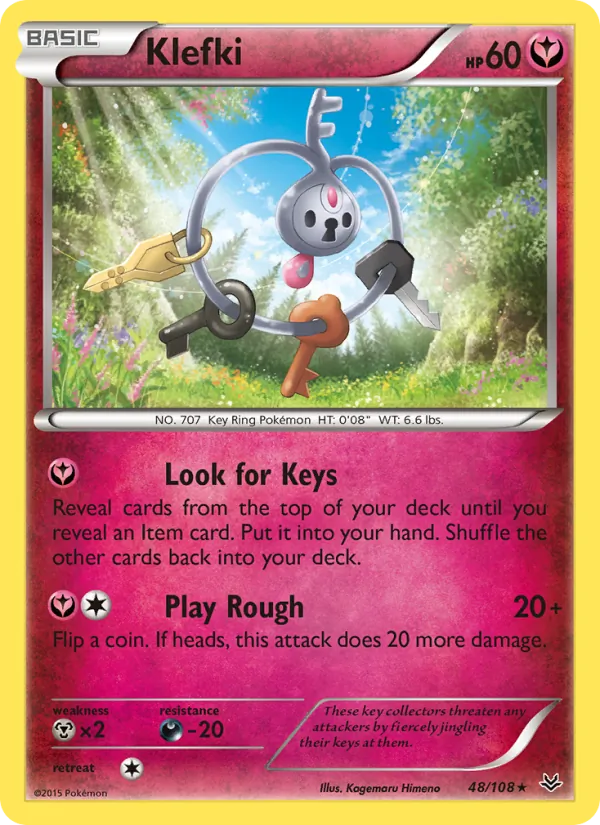 48 Klefki – Roaring Skies