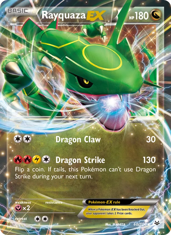 60 Rayquaza EX – Roaring Skies