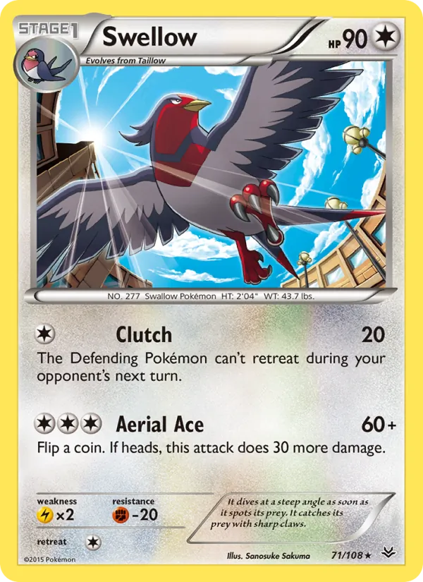 71 Swellow – Roaring Skies