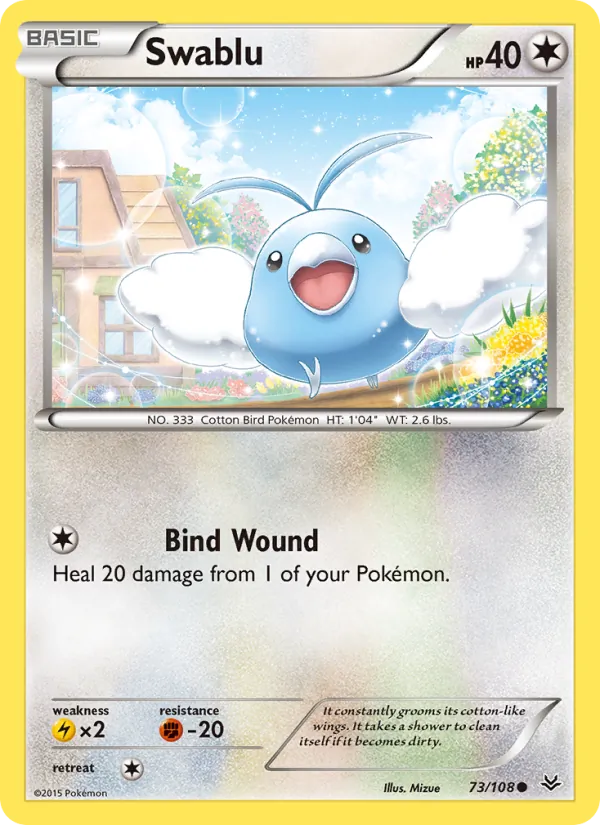 73 Swablu – Roaring Skies