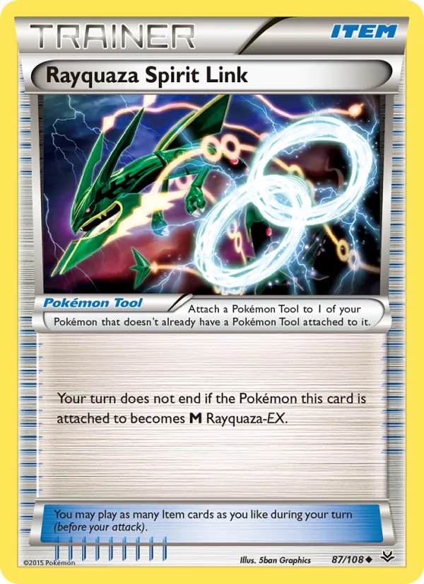 87 Rayquaza Spirit Link – Roaring Skies
