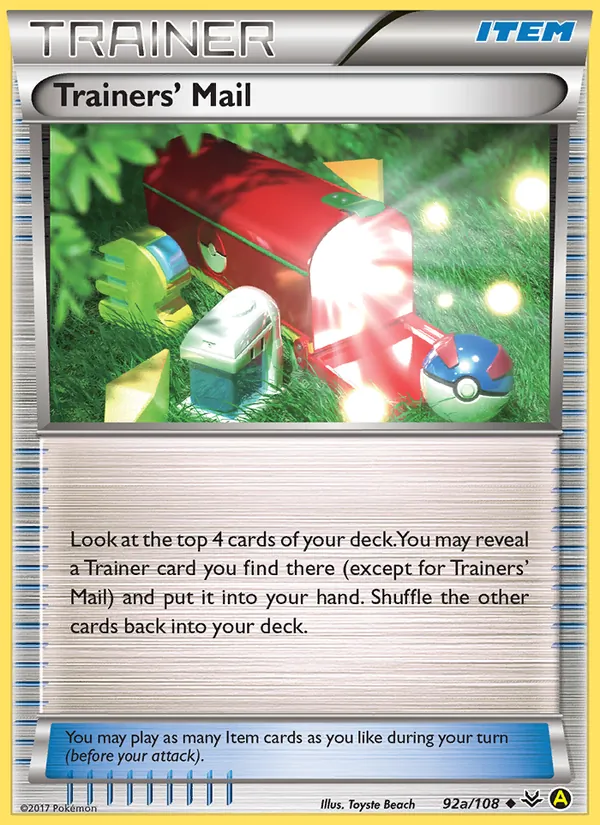92a Trainers' Mail – Roaring Skies
