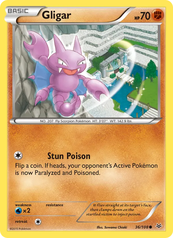 36-RH Gligar – Roaring Skies