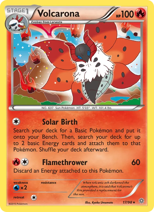 17 Volcarona – Ancient Origins