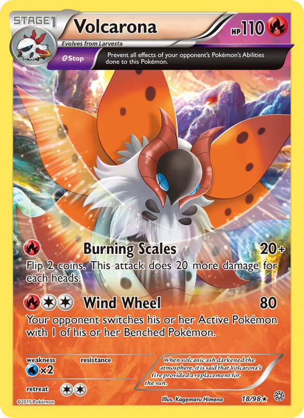 18 Volcarona – Ancient Origins